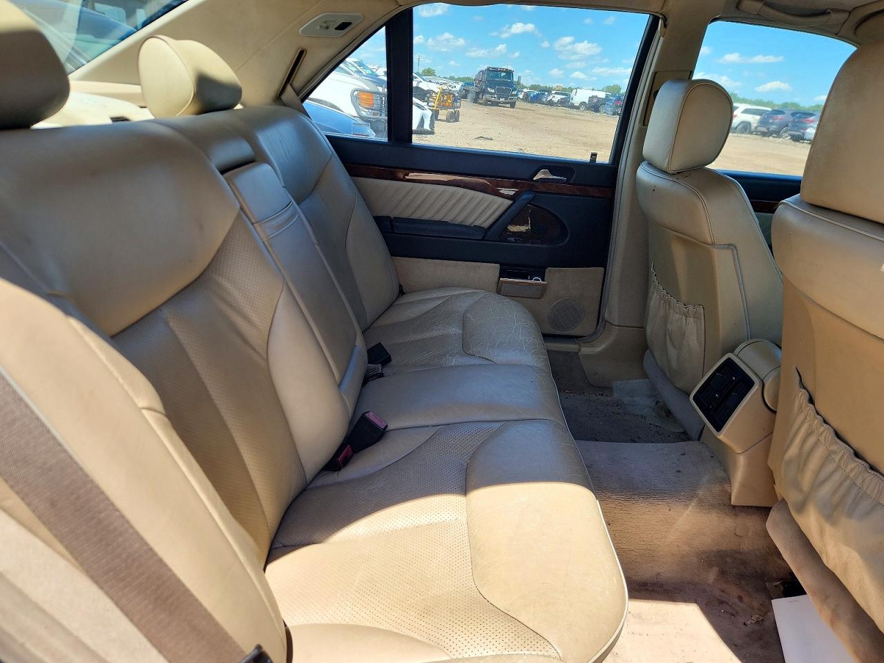 1994 Mercedes-benz S 500 Черный vin: WDBGA51E4RA167308