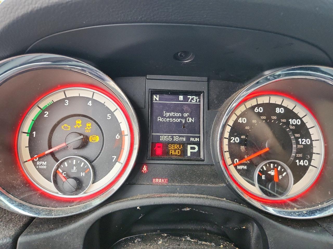 2013 Dodge Durango Crew Blue vin: 1C4SDJDT2DC682651