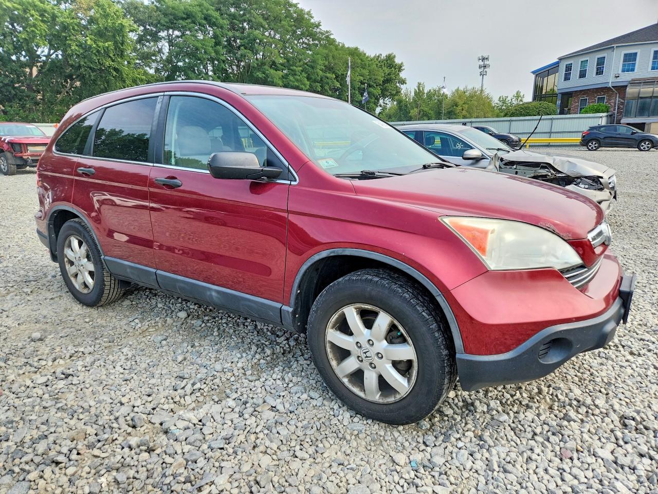 2009 Honda Cr-v Ex Maroon vin: 5J6RE48539L033869