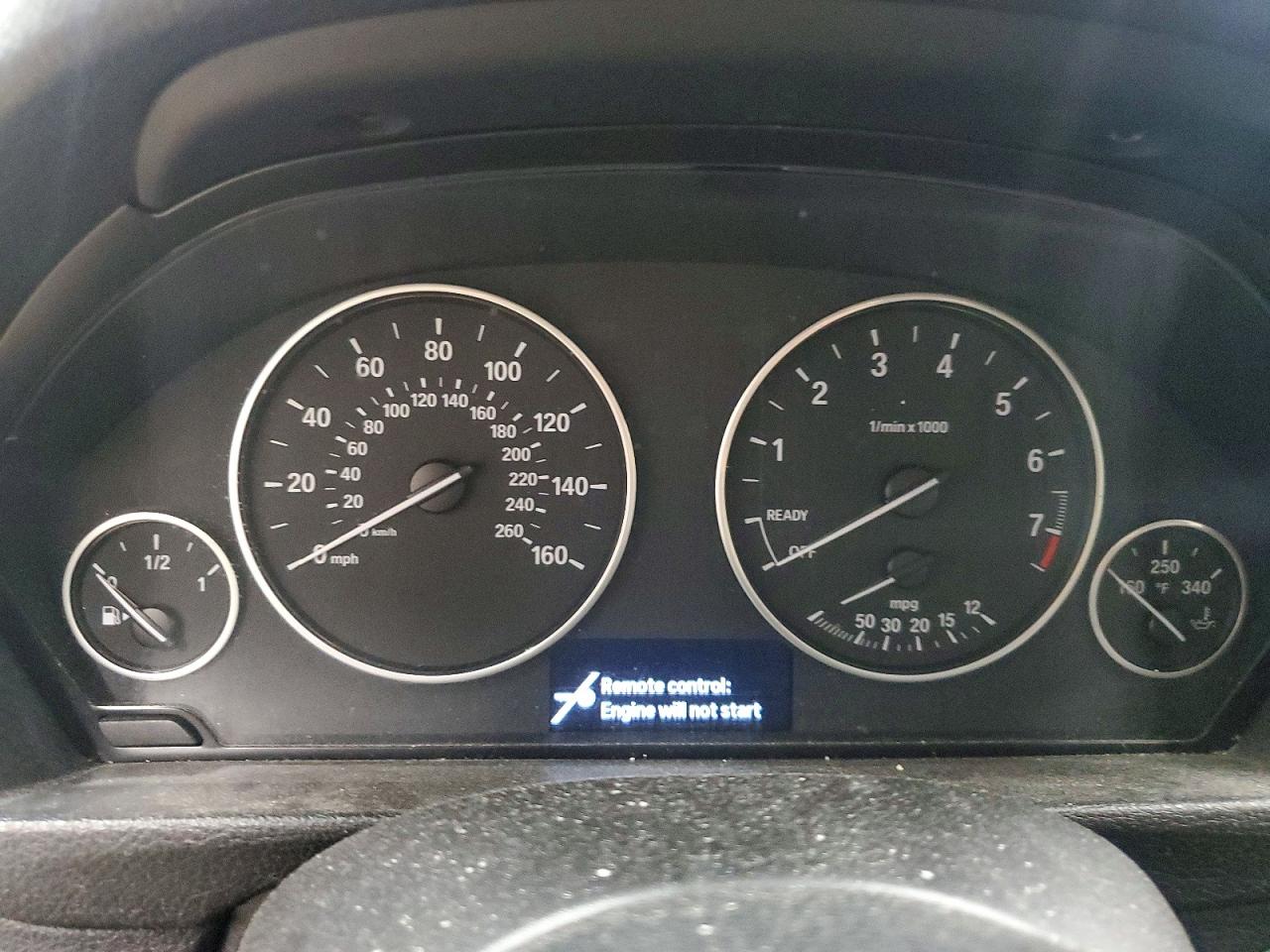 2014 Bmw 320 I Xdrive Gray vin: WBA3C3G50ENS72482