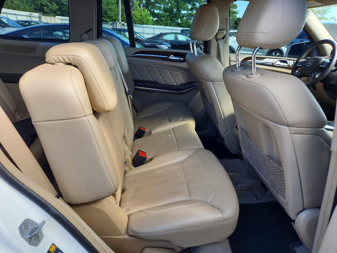 2014 Mercedes-benz Gl 450 4matic White vin: 4JGDF7CE8EA351719