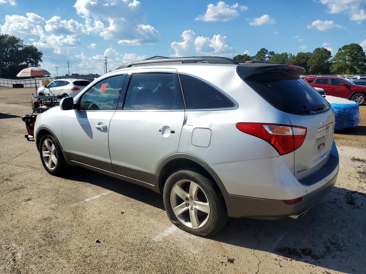2007 Hyundai Veracruz Gls Silver vin: KM8NU13C67U005191