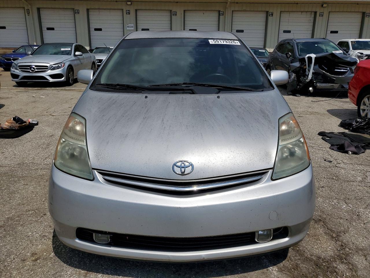 2008 Toyota Prius Base Silver vin: JTDKB20U183353455