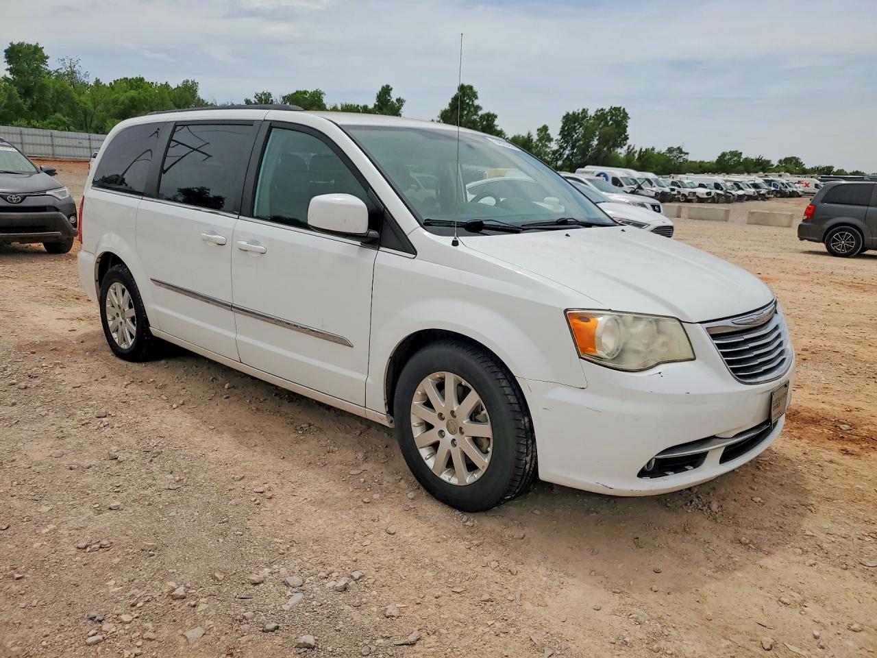 2014 Chrysler Town & Country Touring Синий vin: 2C4RC1BG2ER124119