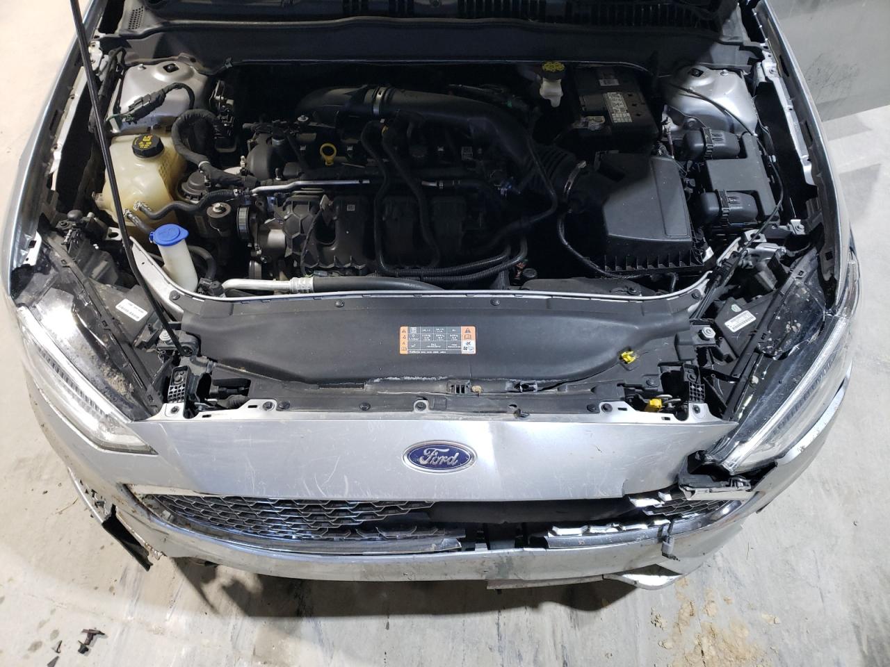 2020 Ford Fusion Titanium Silver vin: 3FA6P0D96LR192808