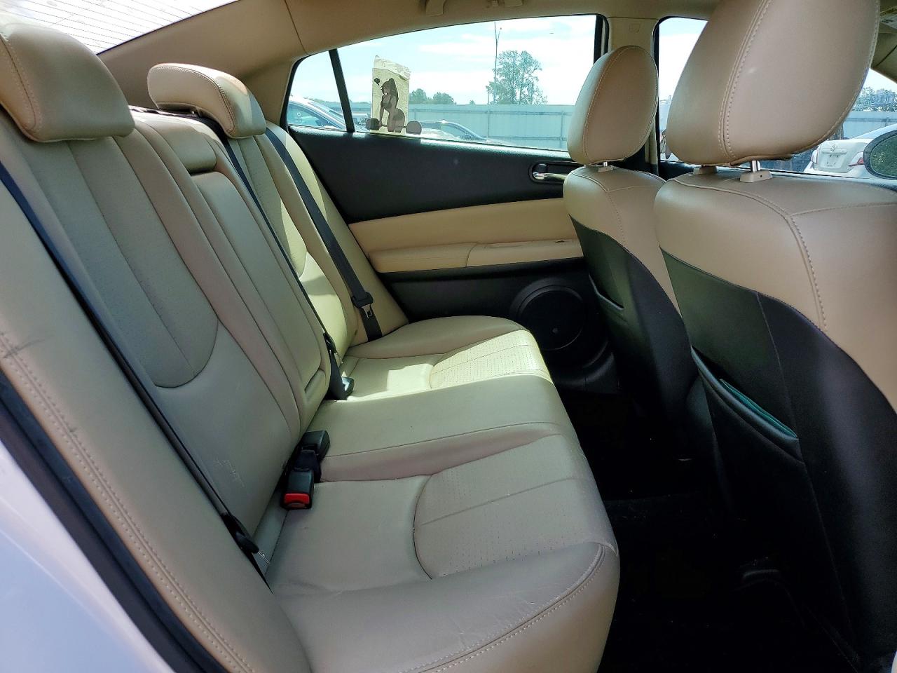 2013 Mazda 6 Grand Touring White vin: 1YVHZ8CB0D5M09381