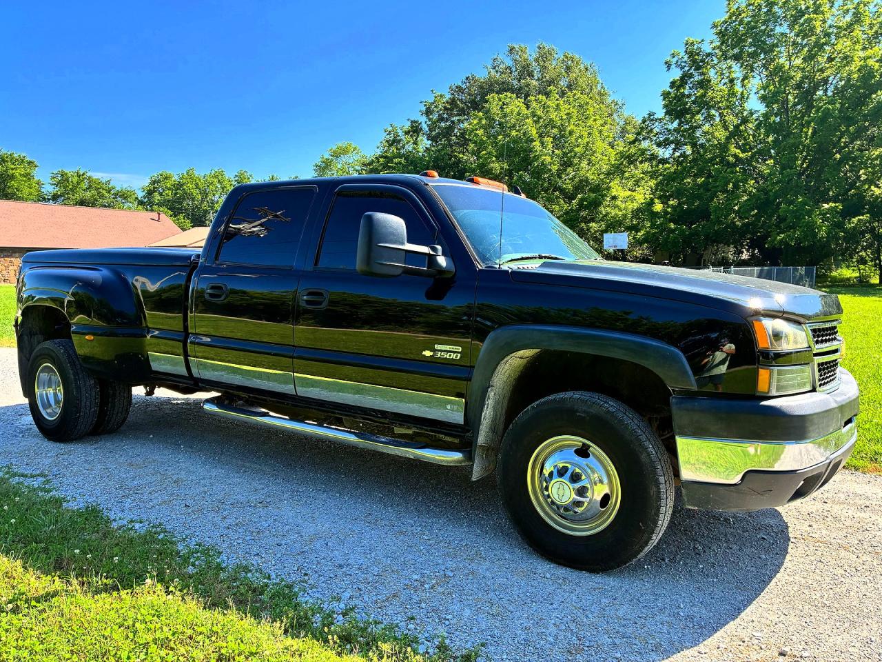 2007 Chevrolet Silverado K3500 Black vin: 1GCJK33DX7F131930