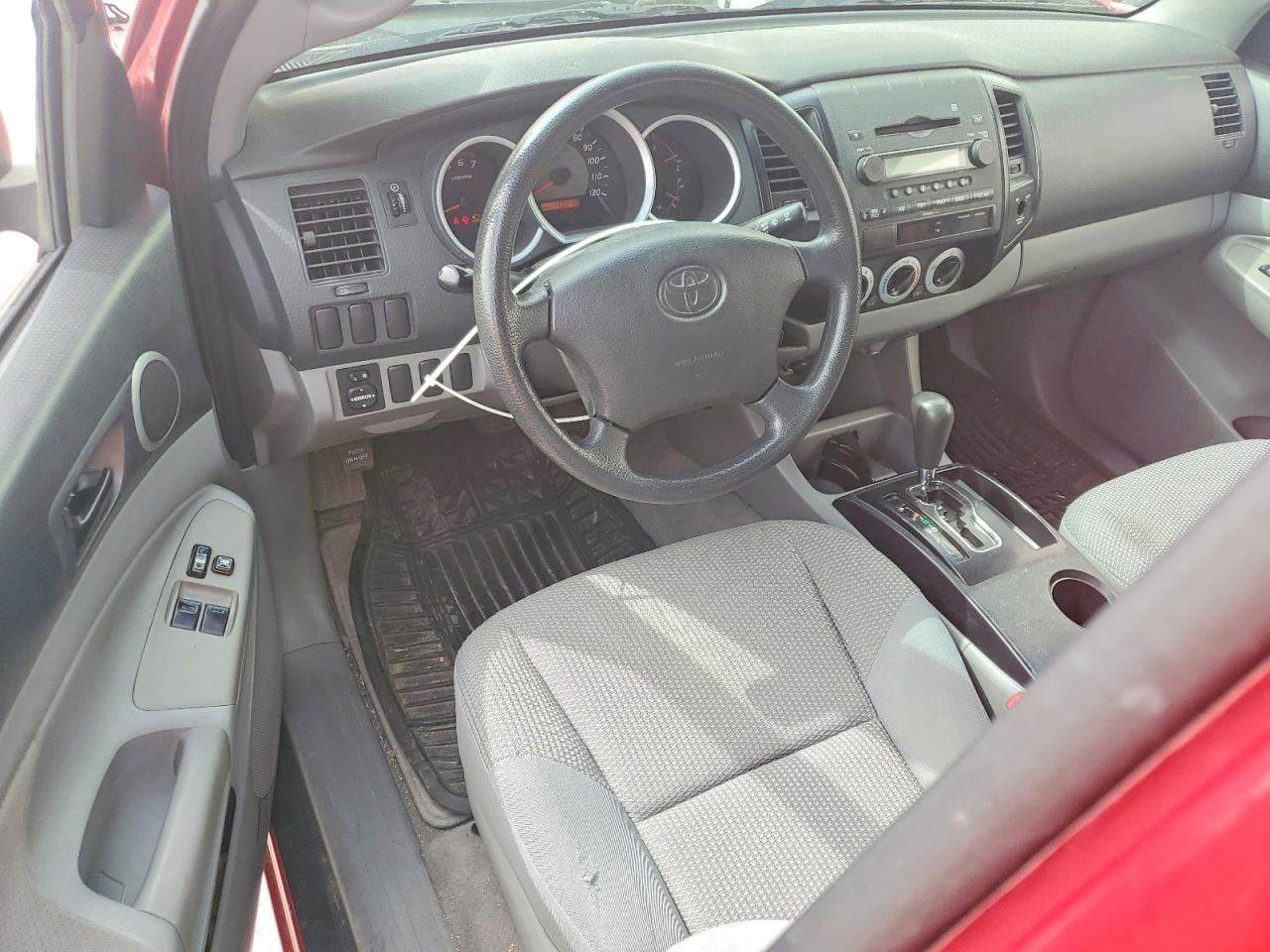 2007 Toyota Tacoma Access Cab Red vin: 5TETX22N47Z357270