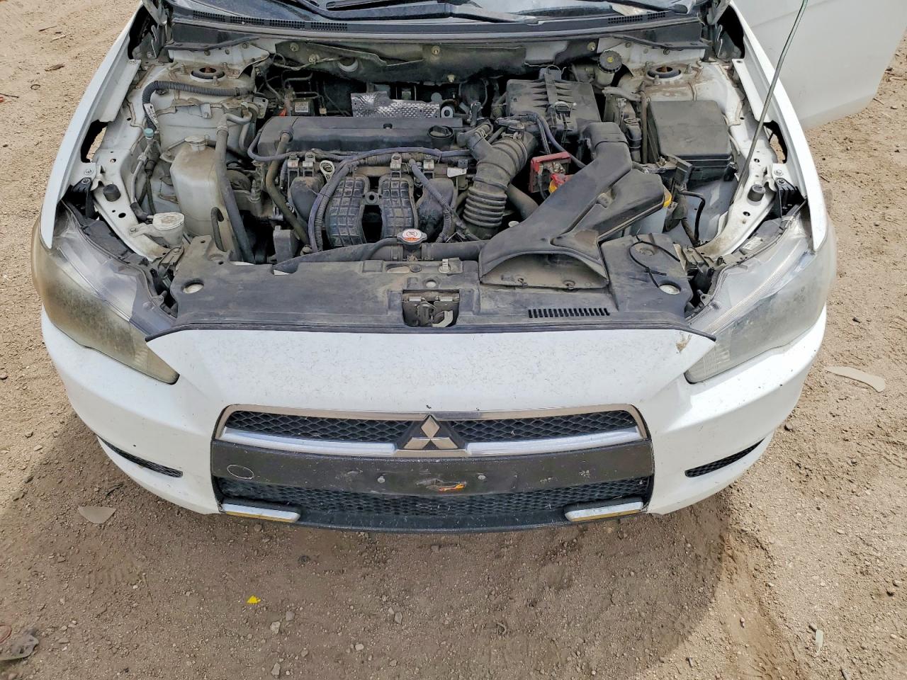 2015 Mitsubishi Lancer Es White vin: JA32U2FU3FU009732