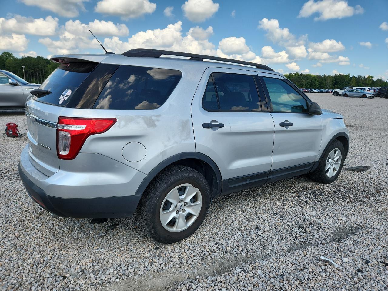 2013 Ford Explorer Silver vin: 1FM5K7B81DGA36445