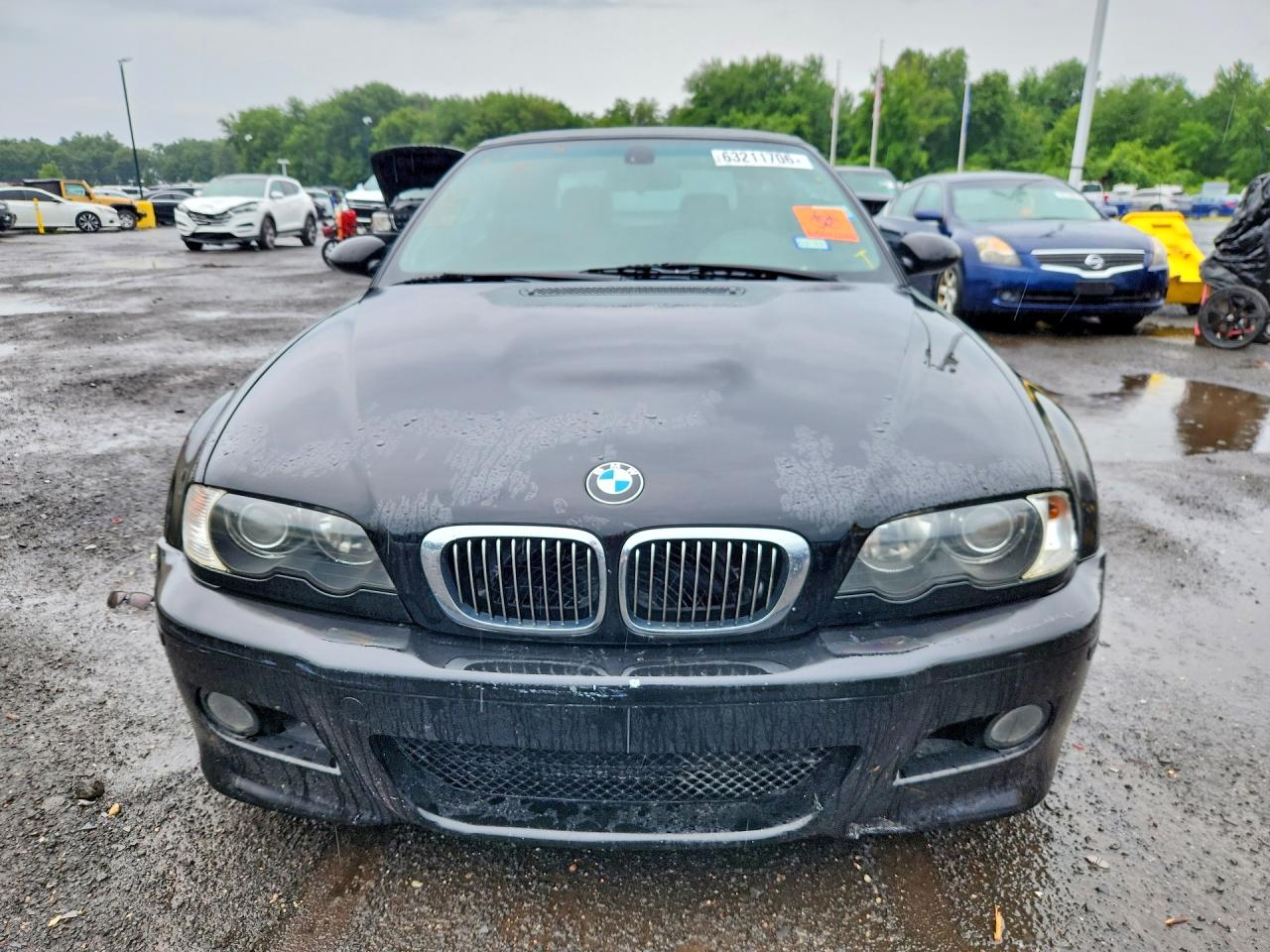 2004 Bmw M3 Black vin: WBSBR93414PK07469
