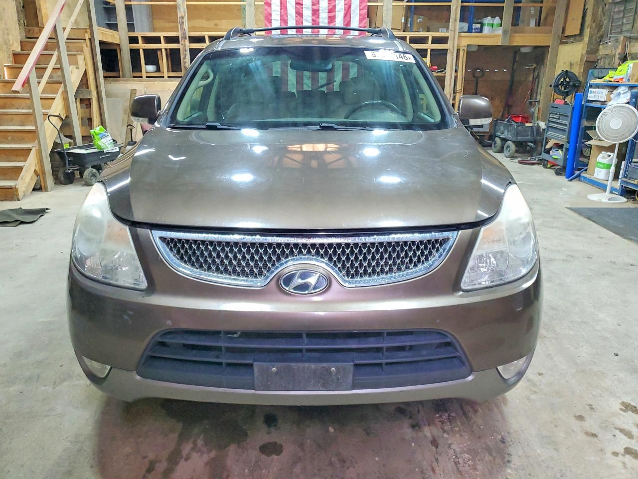 2011 Hyundai Veracruz Limited Brown vin: KM8NUDCC9BU148727