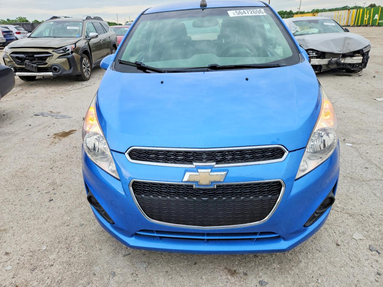 2014 Chevrolet Spark Ls Blue vin: KL8CB6S90EC590950