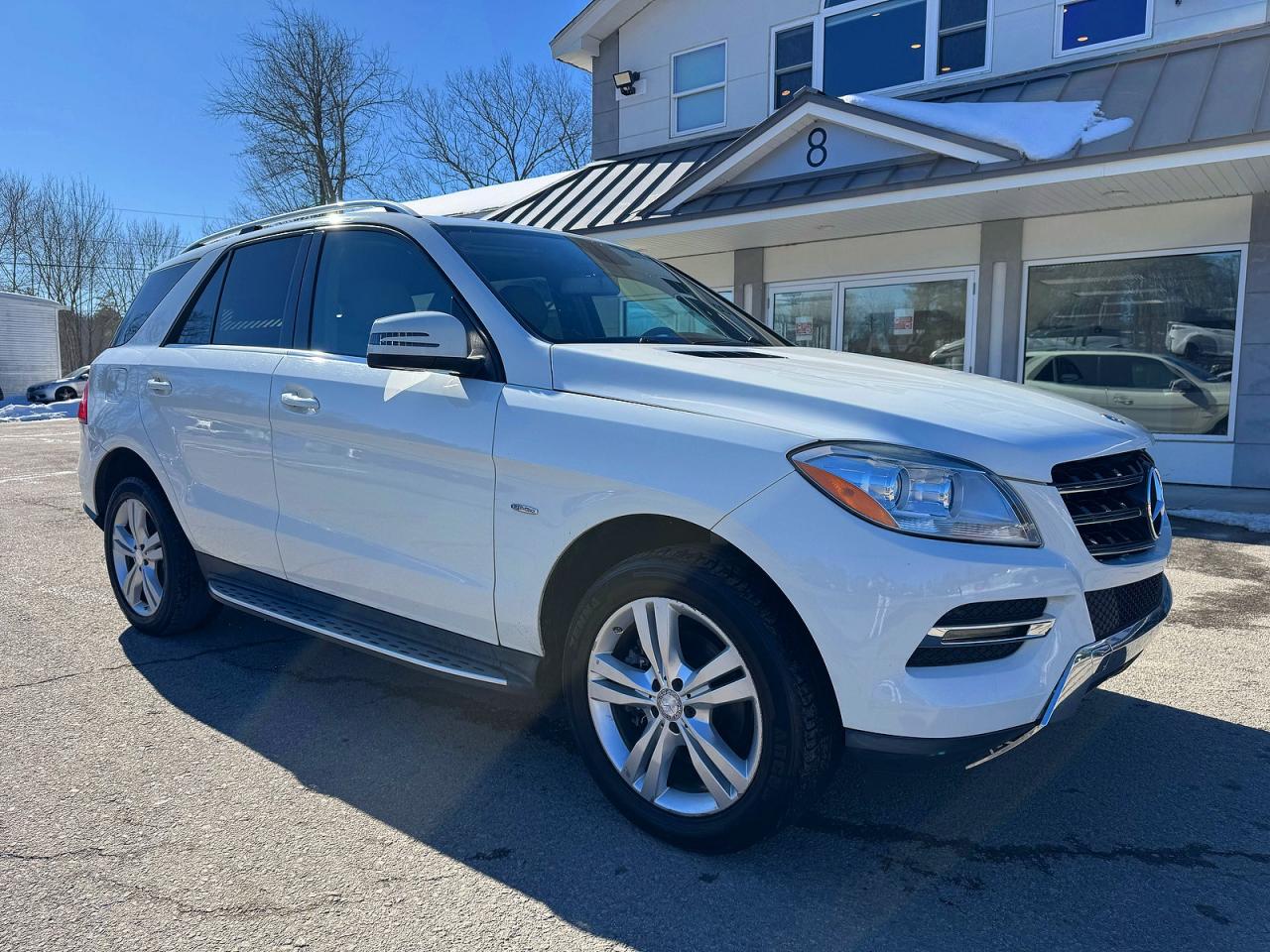 2012 Mercedes-benz Ml 350 4matic White vin: 4JGDA5HB4CA053991