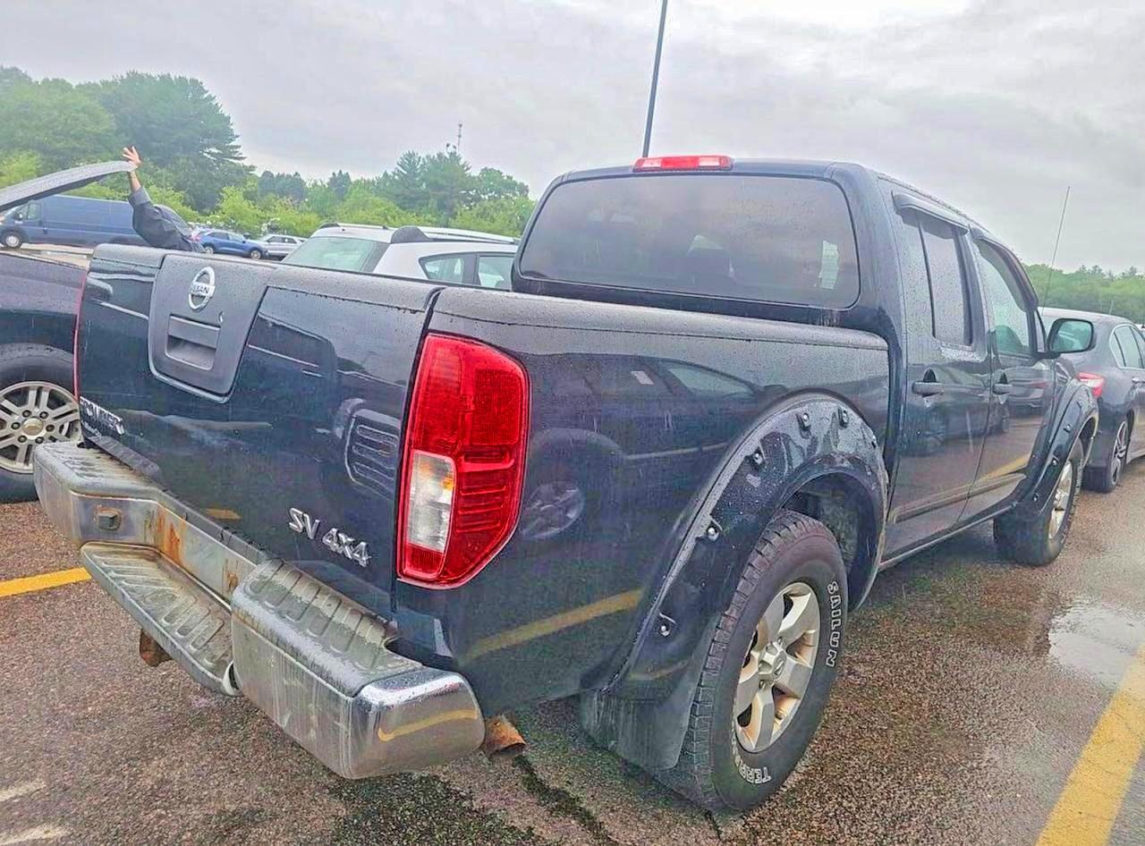 2011 Nissan Frontier S Black vin: 1N6AD0EV5BC449377