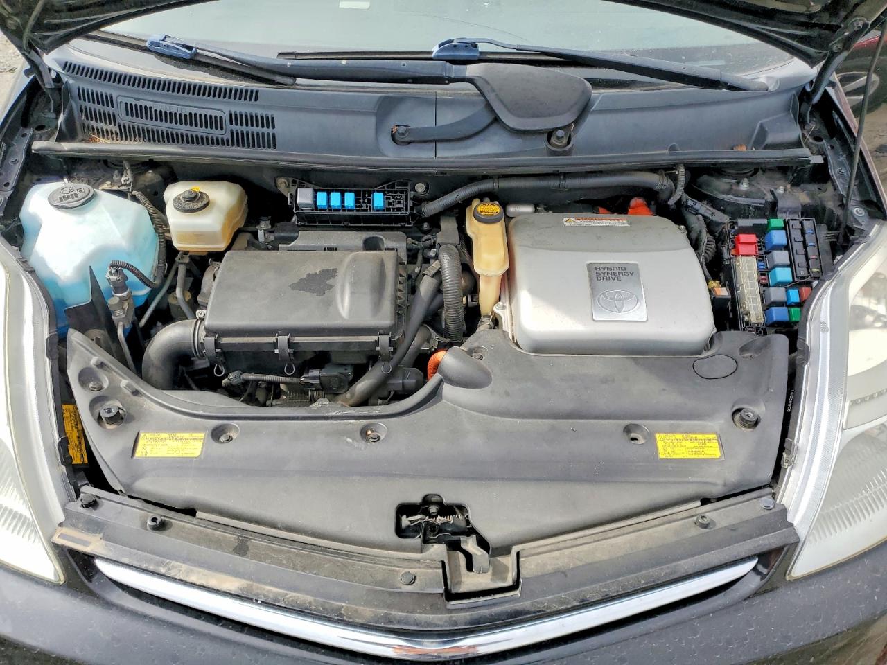 2006 Toyota Prius Base Black vin: JTDKB20U467504794