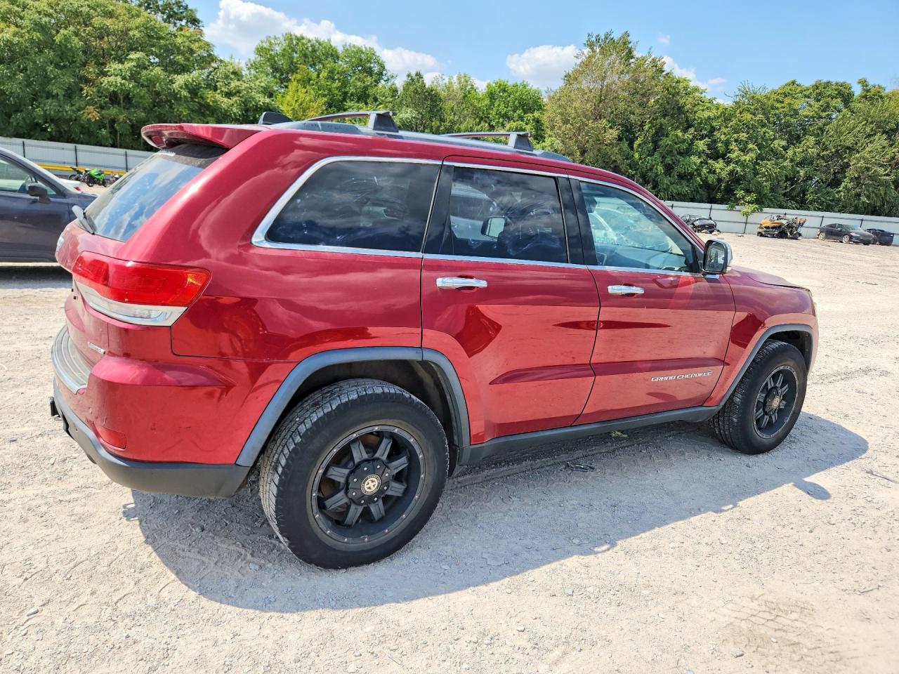 2014 Jeep Grand Cherokee Limited Red vin: 1C4RJFBG4EC355874