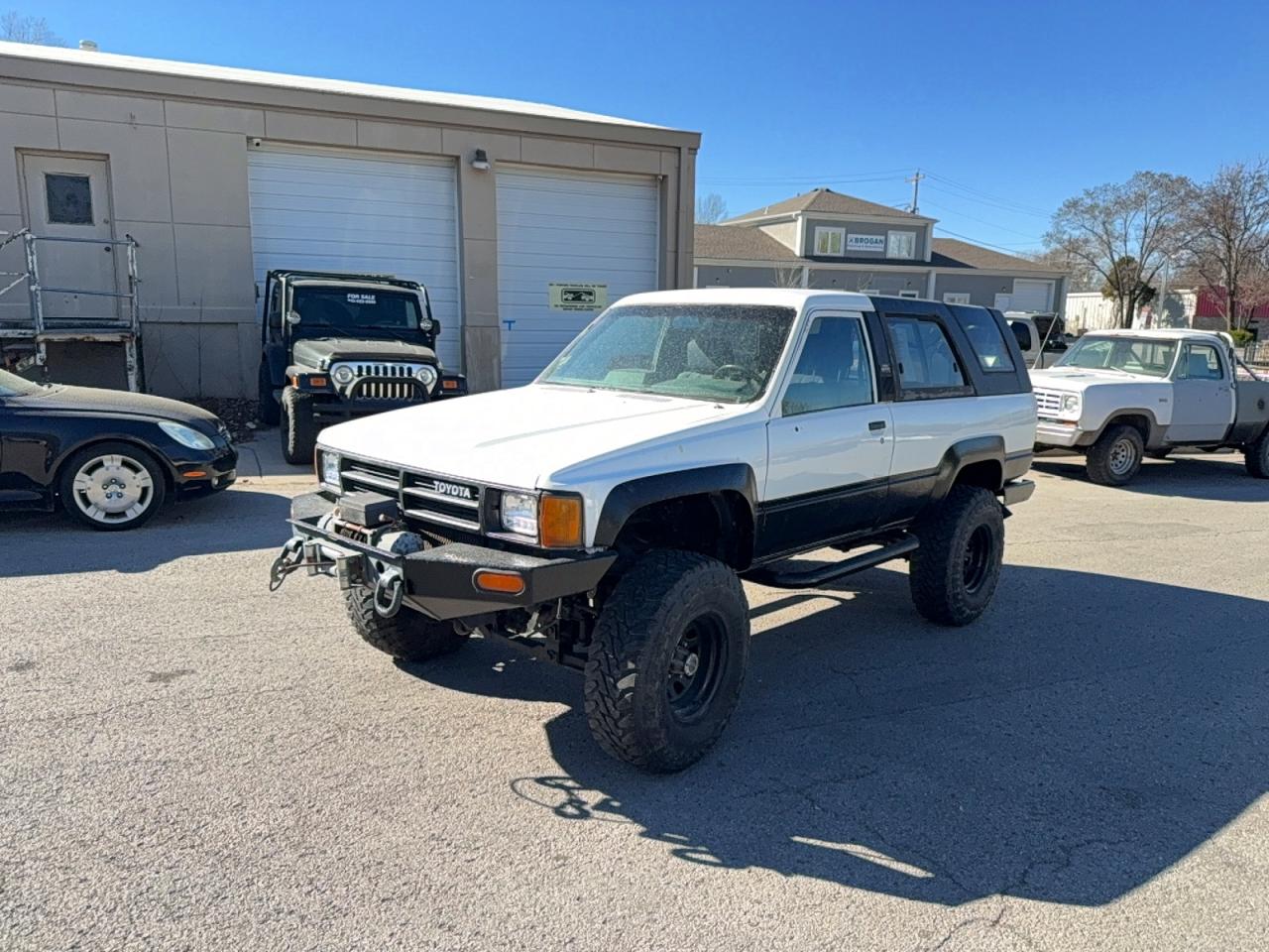 1988 Toyota 4runner Vn66 Sr5 White vin: JT3VN66W1J0002906