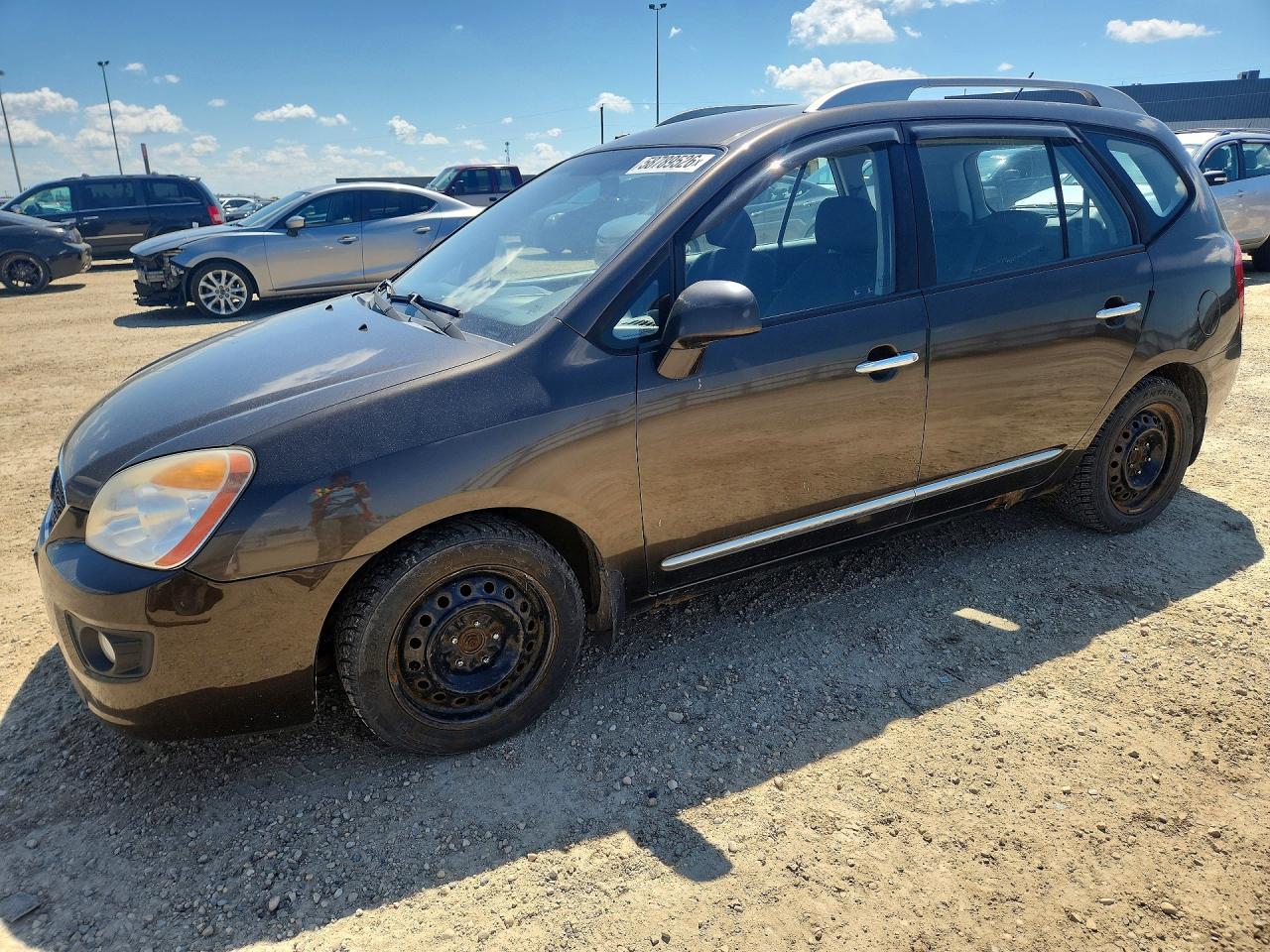 2012 Kia Rondo Brown vin: KNAHH8A88C7412318