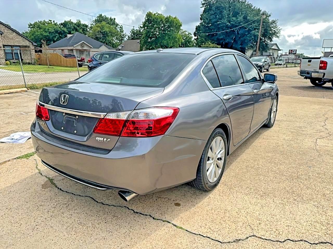 2015 Honda Accord Ex/ Exl Gray vin: 1HGCR2F8XFA154800