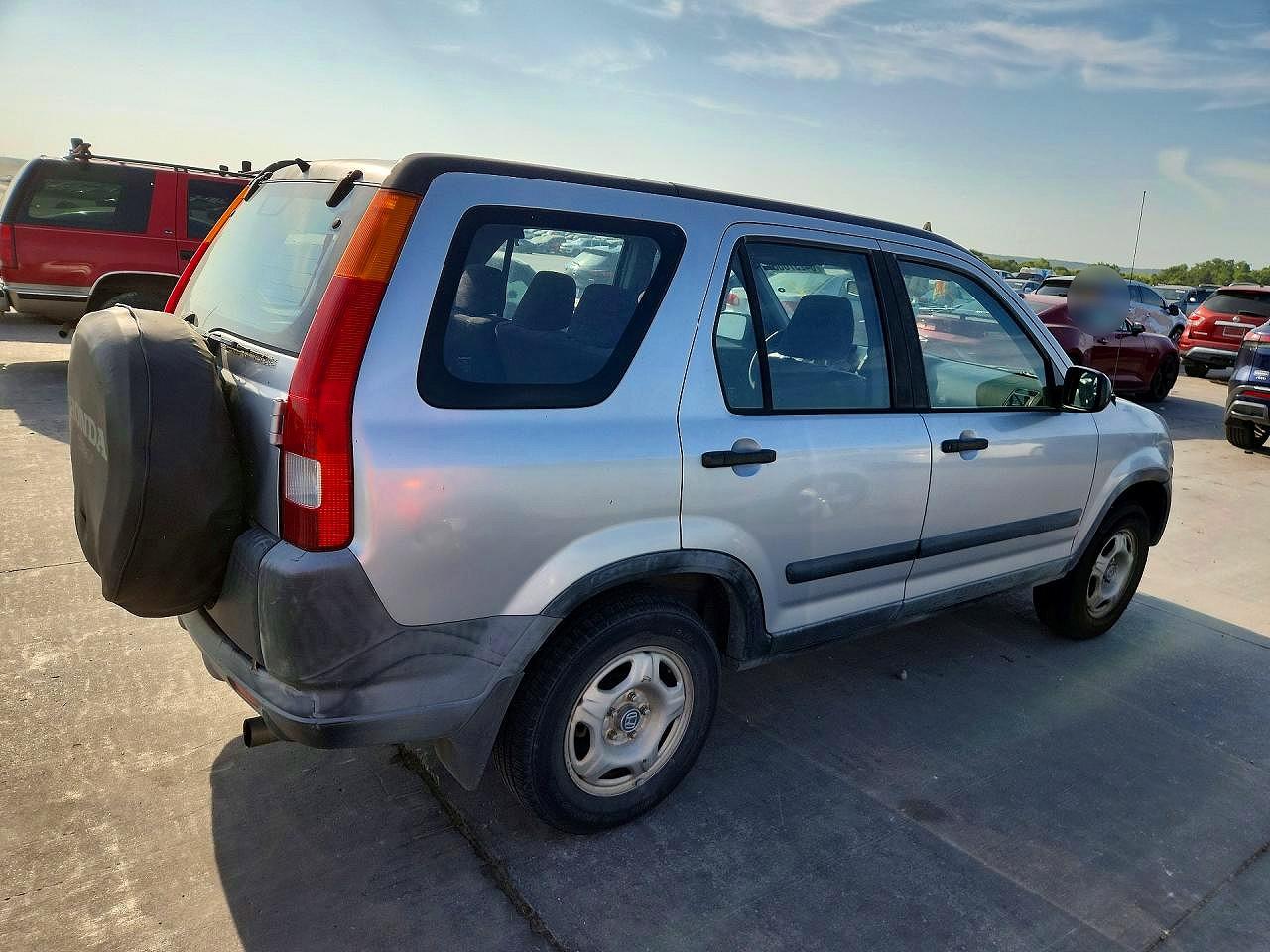 2003 Honda Cr-v Lx Silver vin: JHLRD684X3C003080