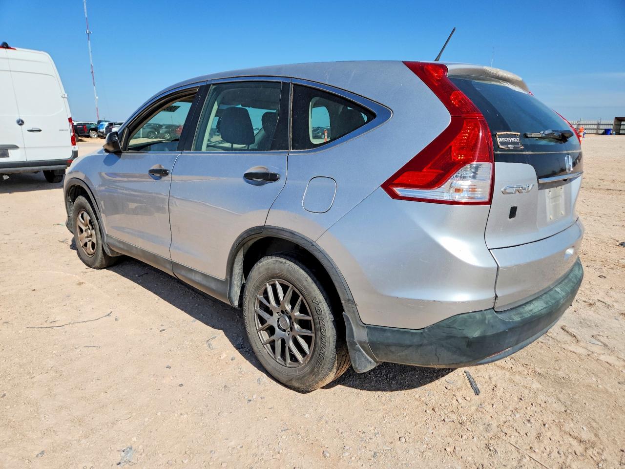 2014 Honda Cr-v Lx Silver vin: 3CZRM3H39EG710121