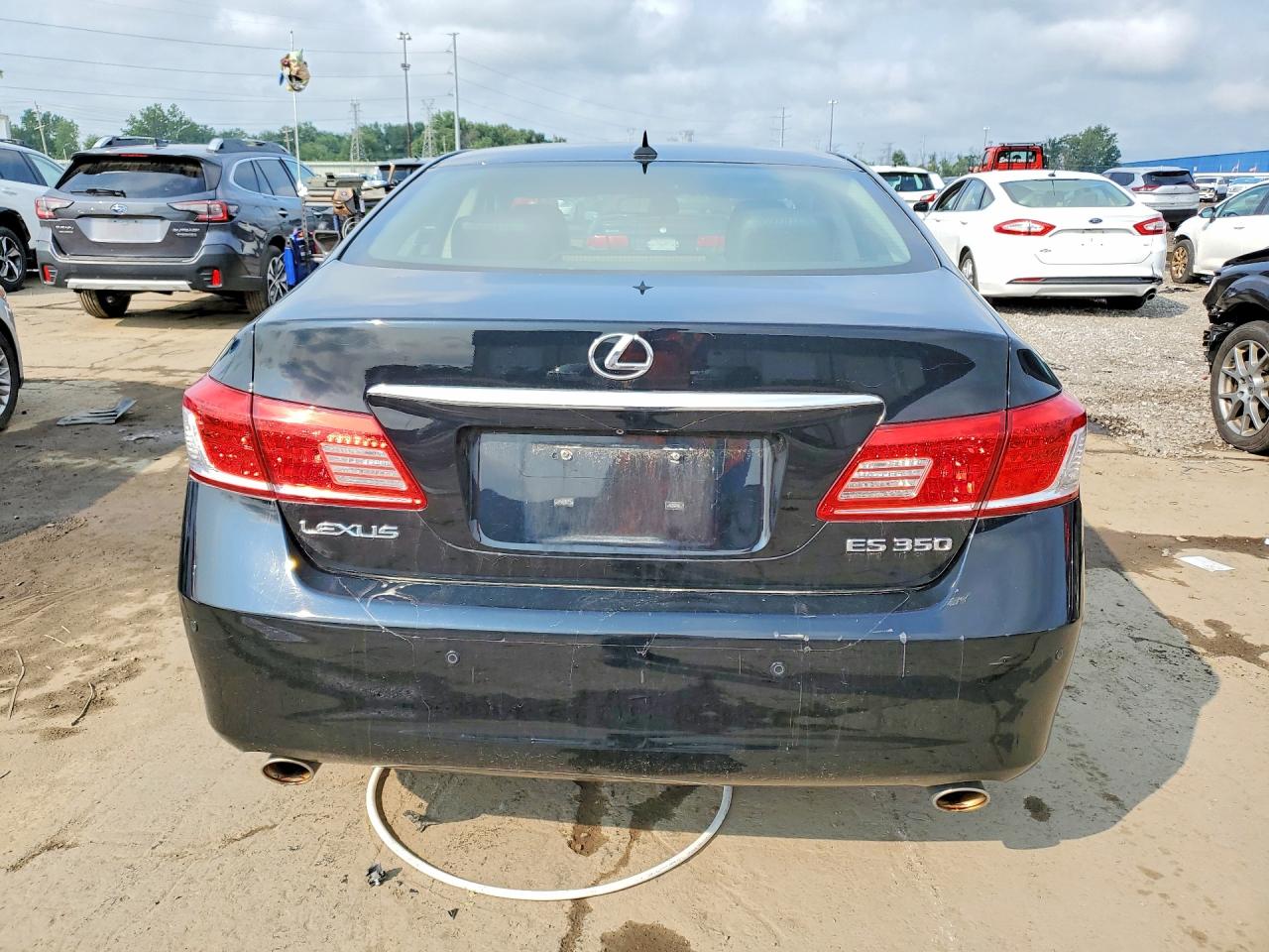 2010 Lexus Es 350 Black vin: JTHBK1EG4A2411971