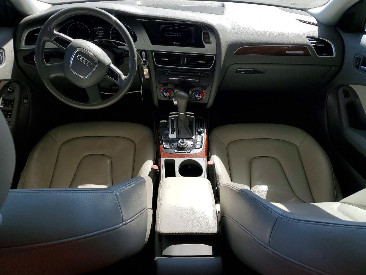 2012 Audi A4 Premium Plus Blue vin: WAUFFAFL1CN008399