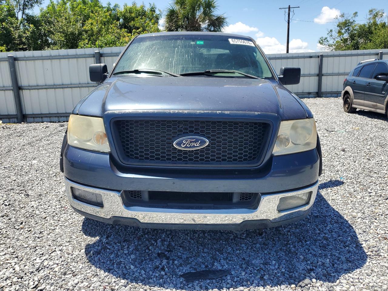 2005 Ford F150 Supercrew Blue vin: 1FTRW12W05FA29774