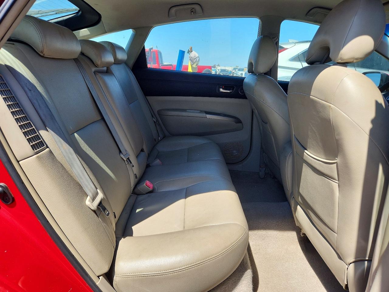 2009 Toyota Prius Base Red vin: JTDKB20U397849884