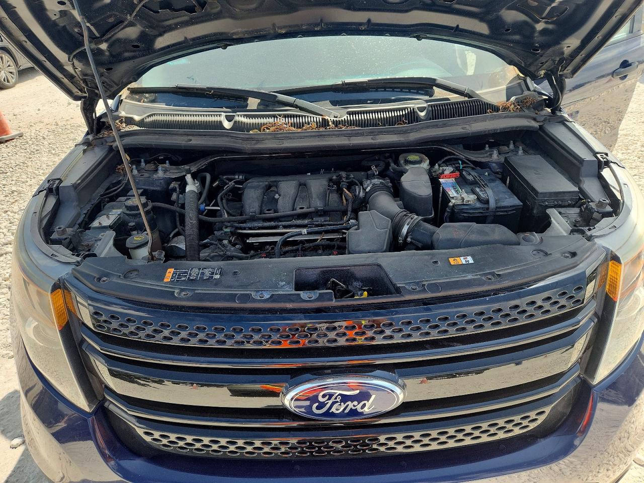 2015 Ford Explorer Police Interceptor Blue vin: 1FM5K8AR5FGB20027