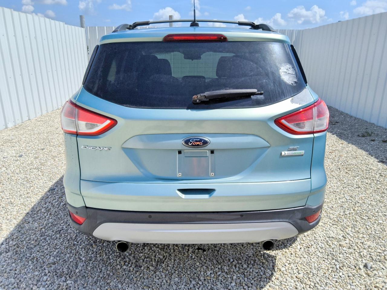 2013 Ford Escape Se Blue vin: 1FMCU0GX7DUA25718