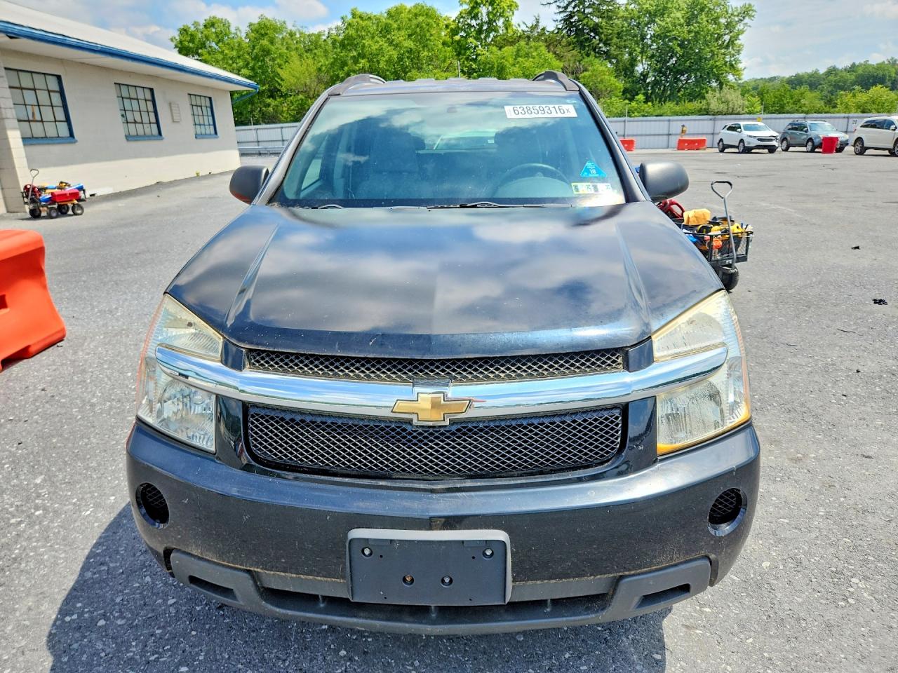 2009 Chevrolet Equinox Ls Black vin: 2CNDL13F096219264