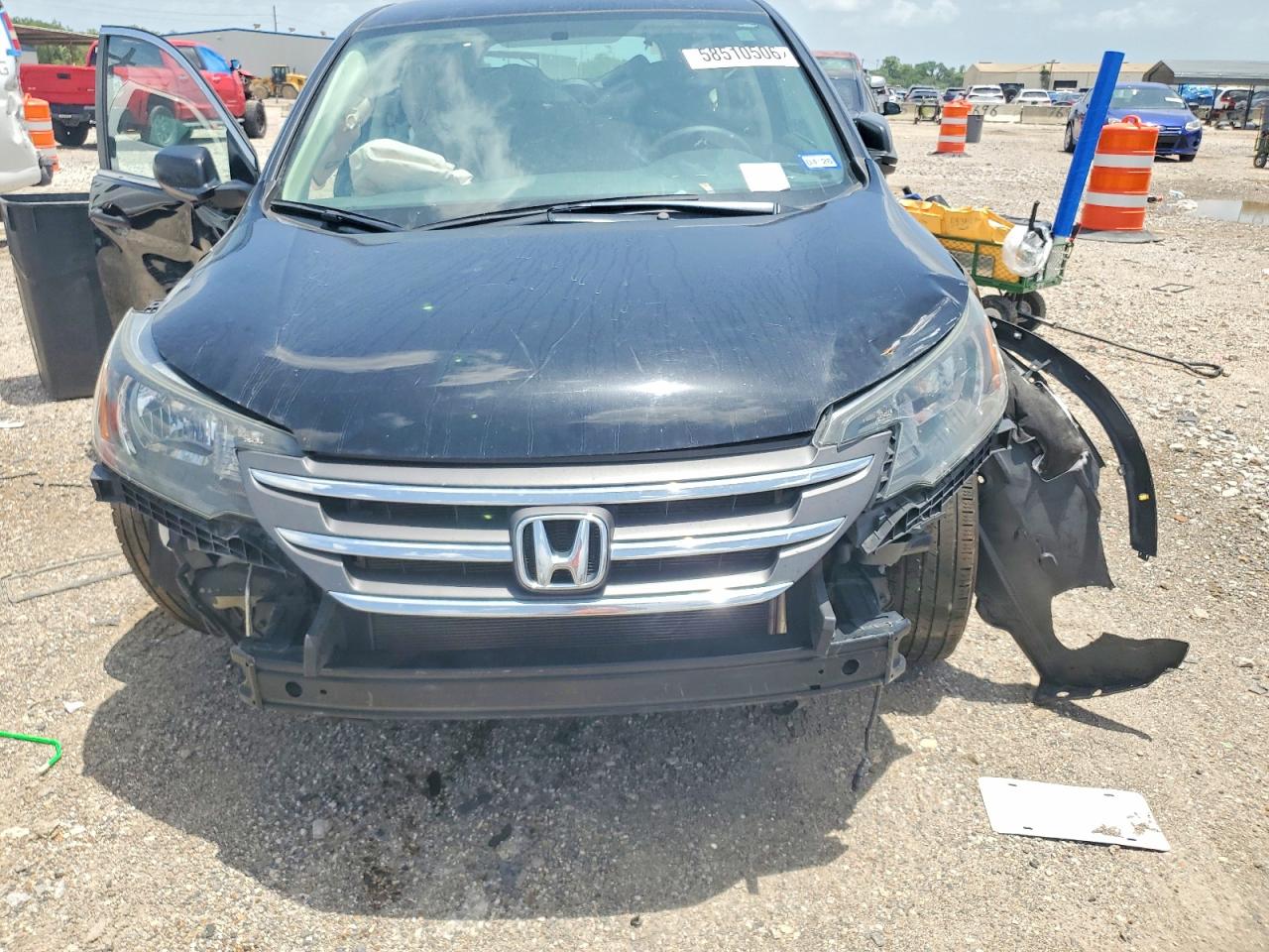 2014 Honda Cr-v Lx Черный vin: 2HKRM3H39EH508389