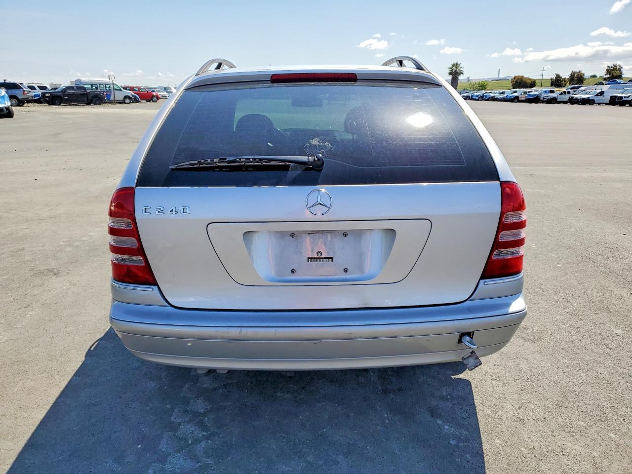 2003 Mercedes-benz C 240 Sportwagon Серебряный vin: WDBRH61J53F390703