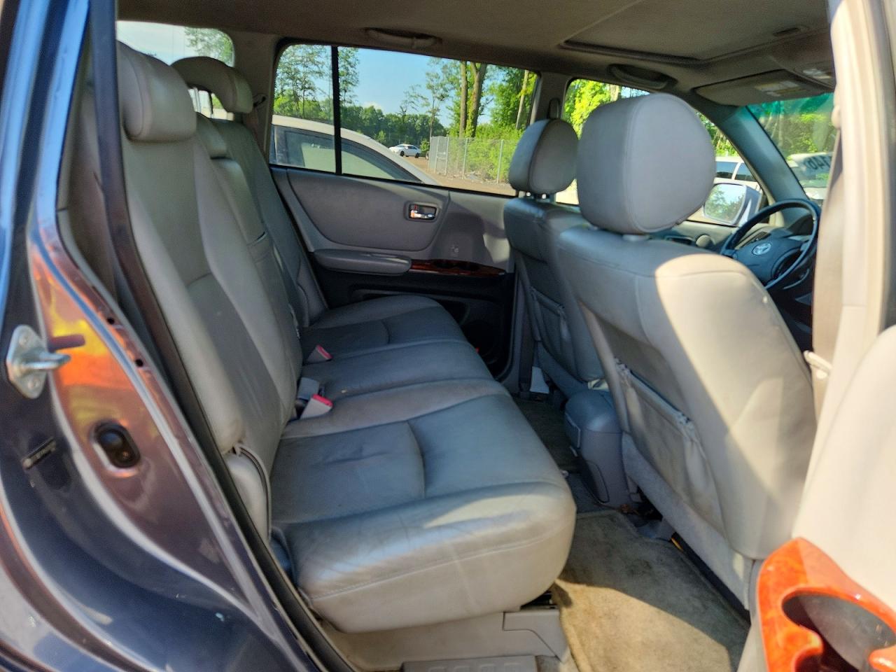 2006 Toyota Highlander Hybrid Blue vin: JTEEW21A960004768