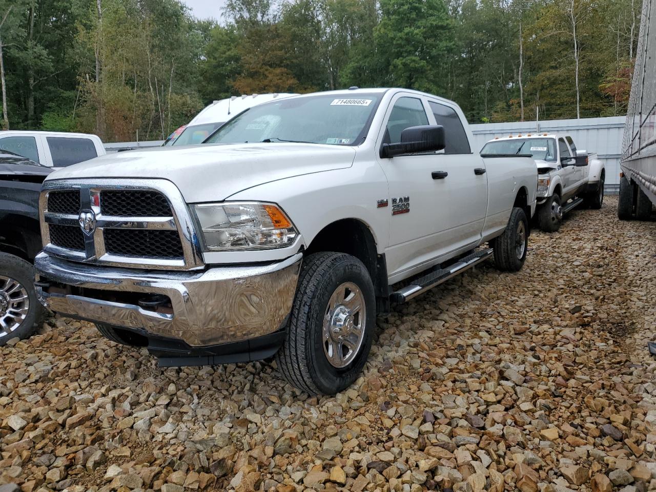 2014 Ram 2500 St Белый vin: 3C6UR5HJ1EG173683