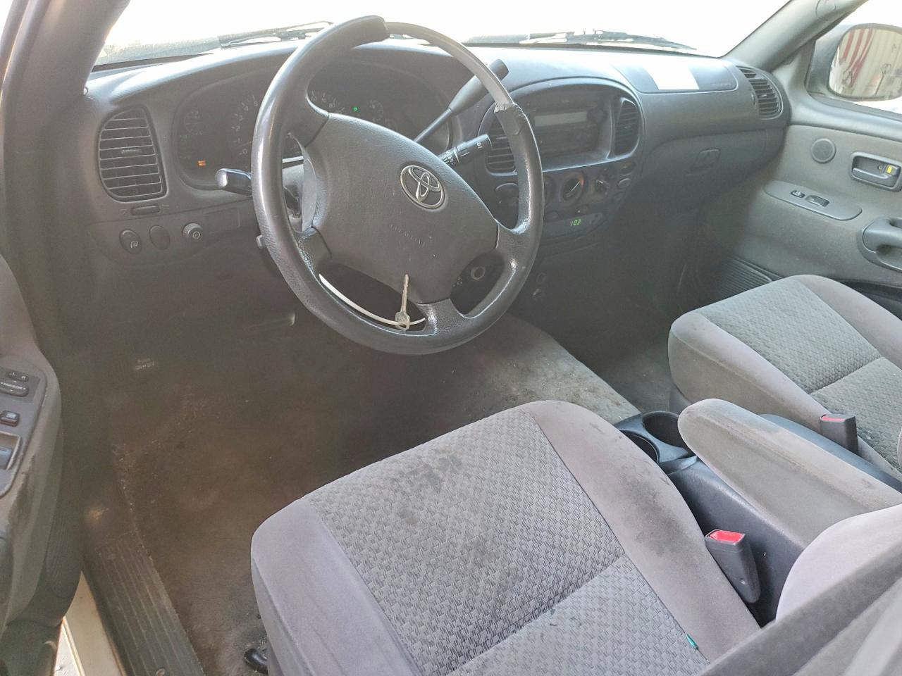 2006 Toyota Tundra Sr5 White vin: 5TBRU34176S472405