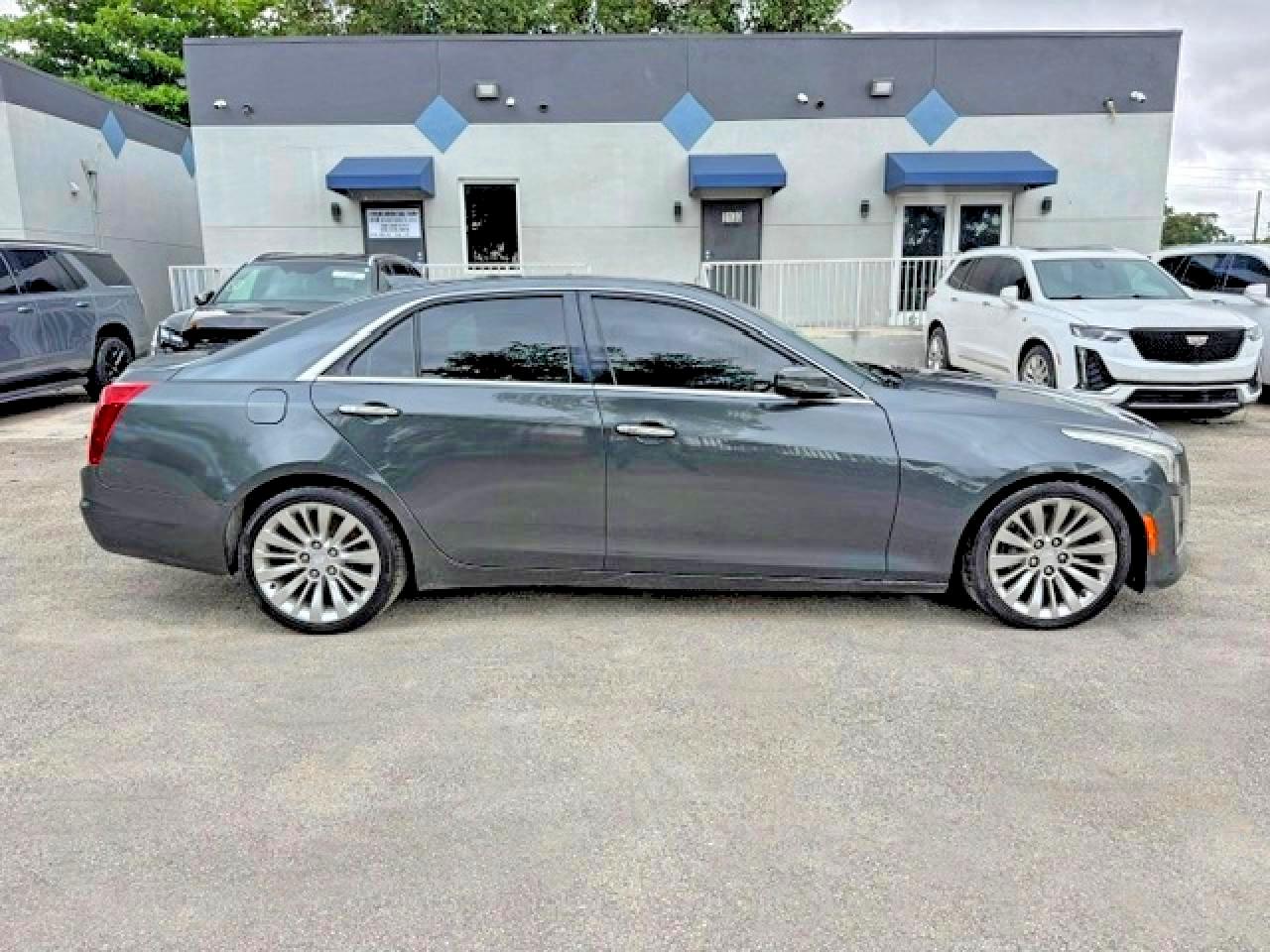 2015 Cadillac Cts Performance Collection Gray vin: 1G6AS5S37F0121817