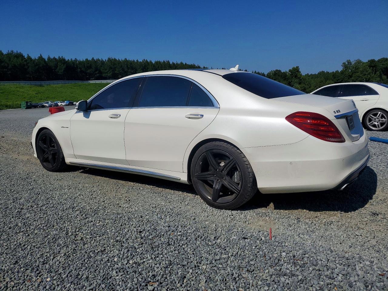 2014 Mercedes-benz S 63 Amg White vin: WDDUG7JB5EA020466
