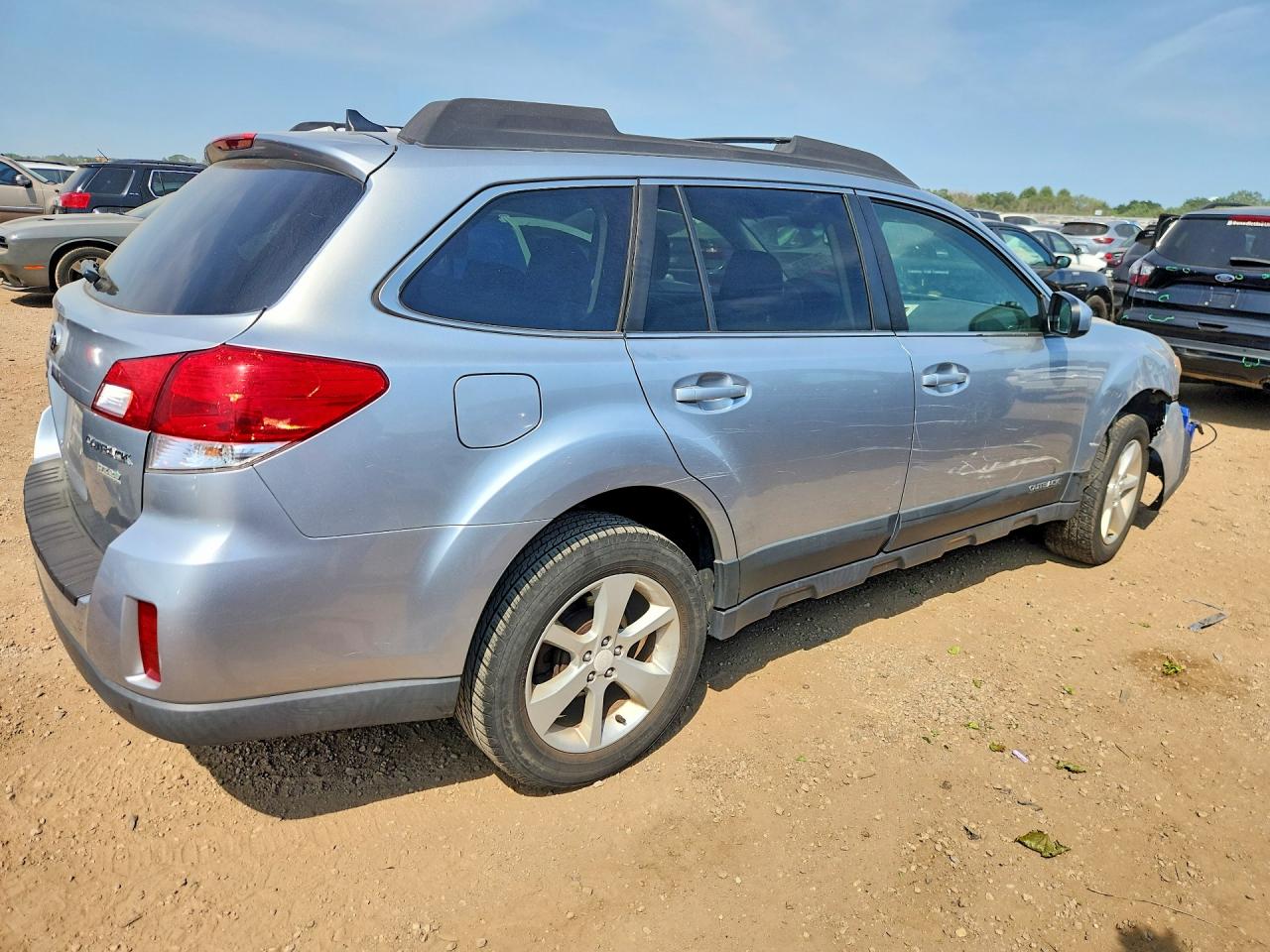 2013 Subaru Outback 2.5i Limited Silver vin: 4S4BRBPC1D3202064