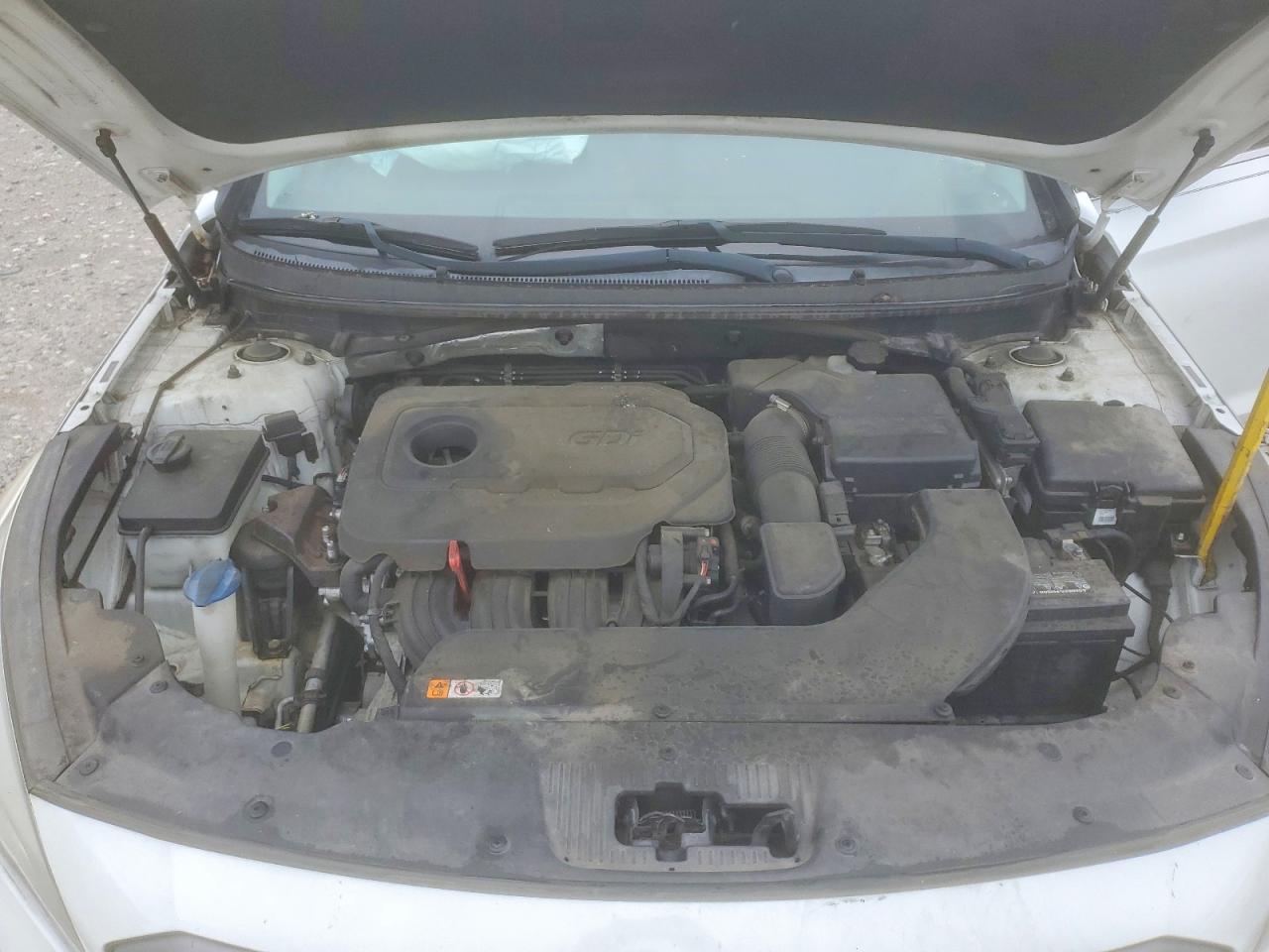 2015 Hyundai Sonata Sport Белый vin: 5NPE34AF0FH103969