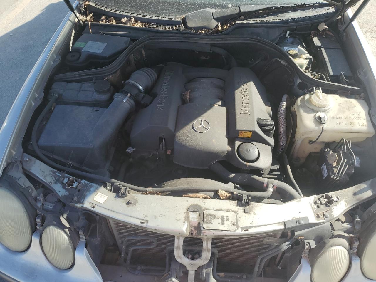 1998 Mercedes-benz Clk 320 Silver vin: WDBLJ65G3WF024431
