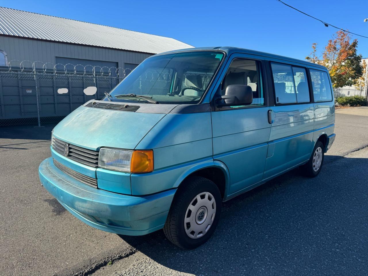 1993 Volkswagen Eurovan Mv Blue vin: WV2MC0705PH050470