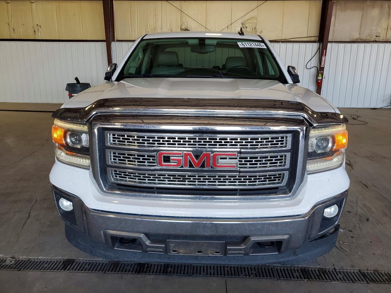 2015 Gmc Sierra K1500 Slt White vin: 3GTU2VEJ4FG529059