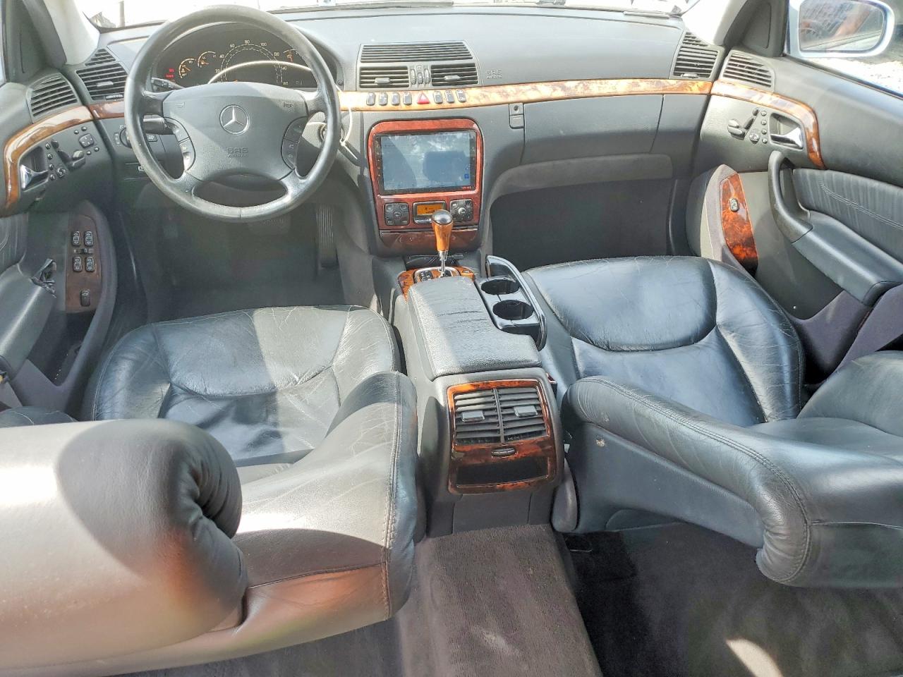 2001 Mercedes-benz S 500 Silver vin: WDBNG75J71A155151