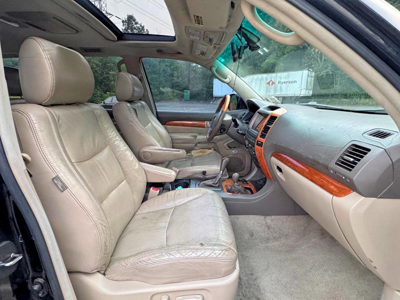 2003 Lexus Gx 470 Black vin: JTJBT20X030018315