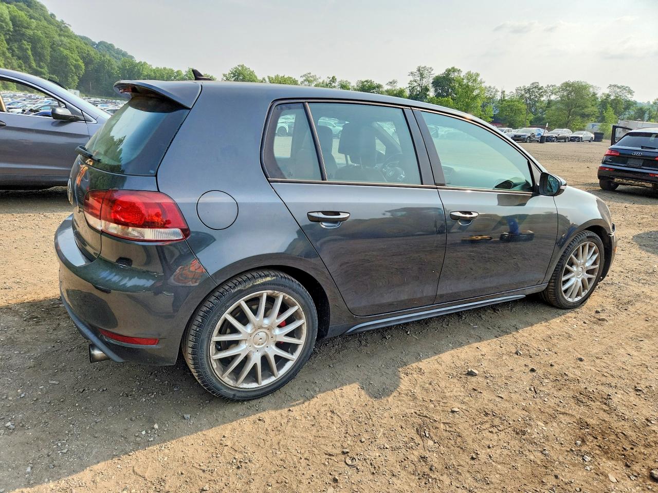 2011 Volkswagen Gti Black vin: WVWHV7AJ4BW039954