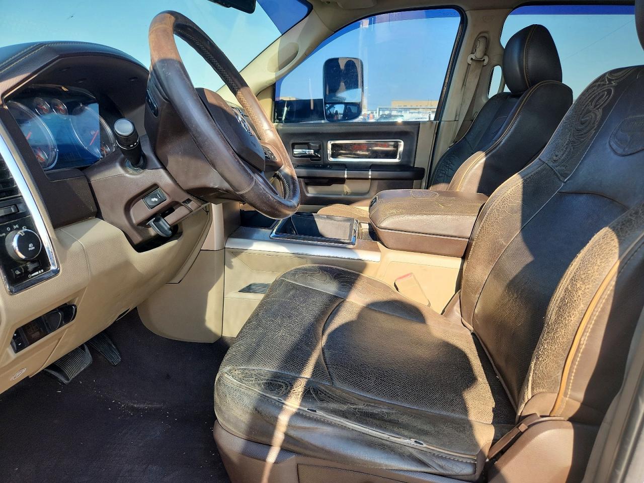 2012 Dodge Ram 3500 Longhorn Белый vin: 3C63DRNL6CG297548