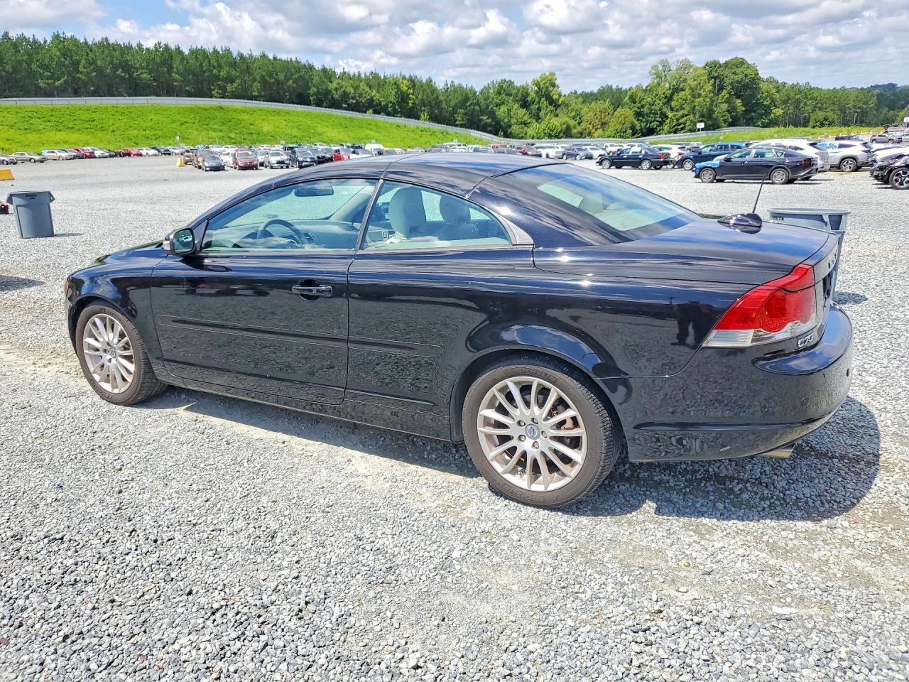 2009 Volvo C70 T5 Black vin: YV1MC67259J075913